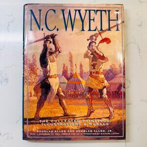 NC Wyeth: The Collected Paintings, Illustrations, & Murals 0517183358 Wings Book